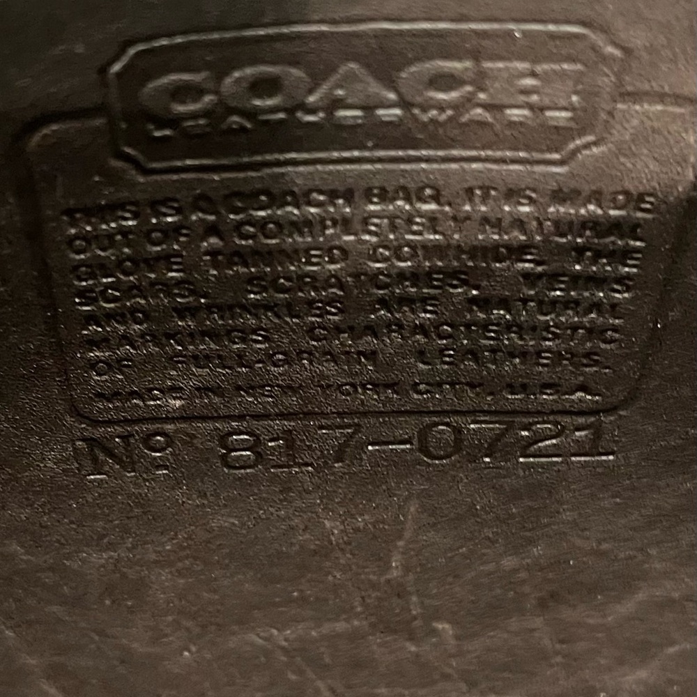 Vintage Coach NYC Saddle Bag! - Picture 13 of 16